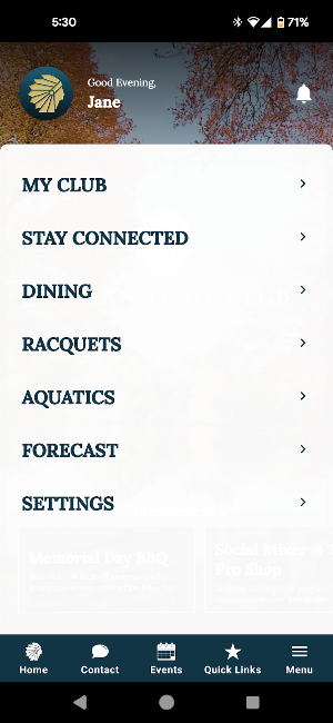Indian Trail Club Screenshot 1