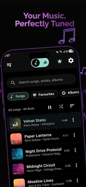 AI Music Player: Equalizer EQ Screenshot 0