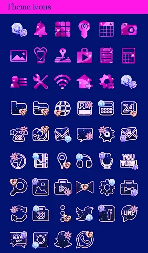Fantasy Theme Electric Love Screenshot 3