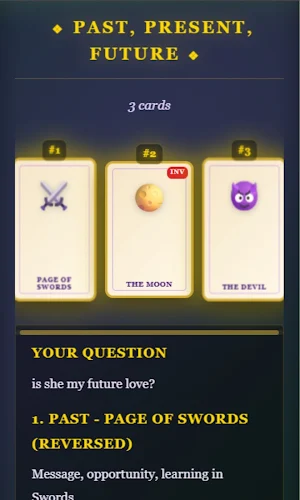 Tarot Rider Waite Reading Screenshot 0