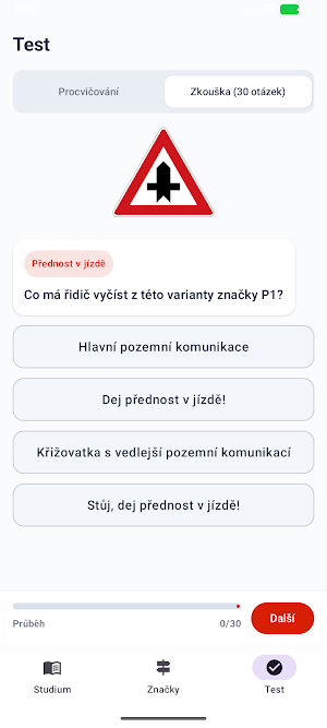 Autoškola 26: Dopravní značky Screenshot 2