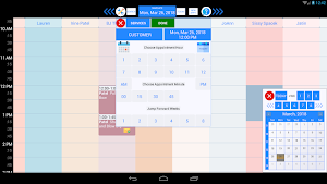 Clover Salon Scheduler Screenshot 1