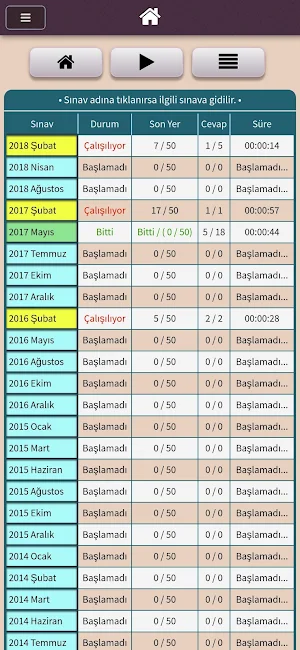 Ehliyet Sınavı Çıkmış Sorular Screenshot 2