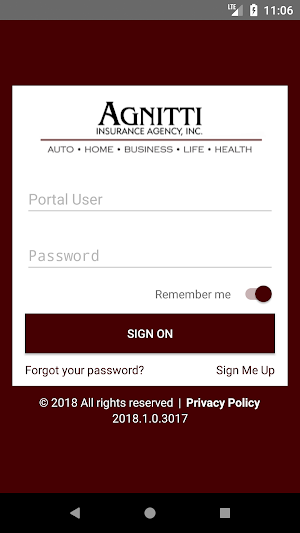 Agnitti Insurance Screenshot 0