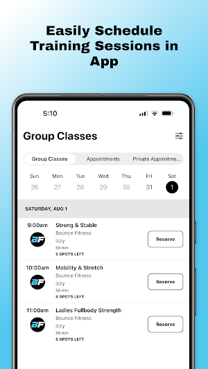 Bounce Fitness Pro Screenshot 2