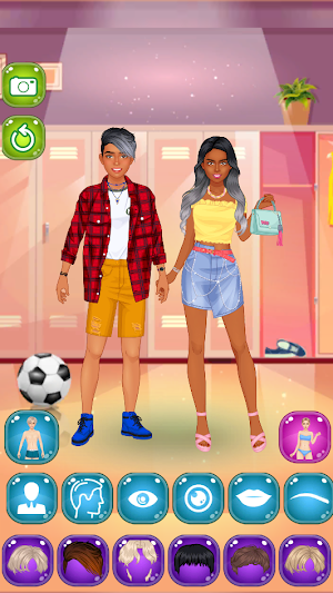 Couple dress up - School Screenshot 2