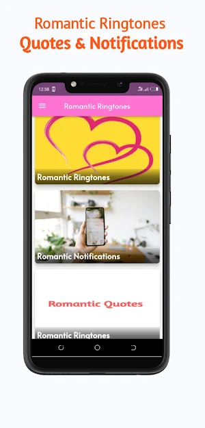 Romantic Ringtones Screenshot 1
