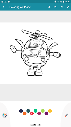 Coloring animated planes Screenshot 3