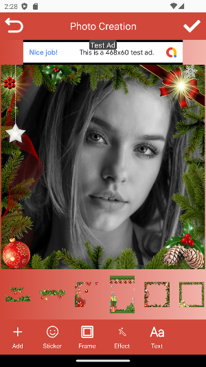 Chrismas Photo Screenshot 1