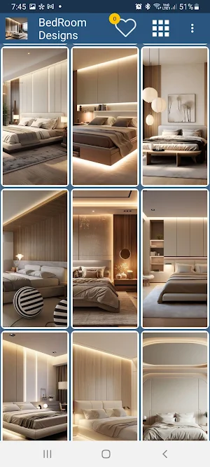 Bedroom Interior Design Ideas Screenshot 2