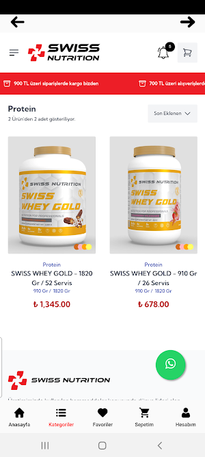 Swiss Nutrition Screenshot 1