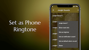 Jungle Sounds - Nature Forest Sound Ringtones Screenshot 2