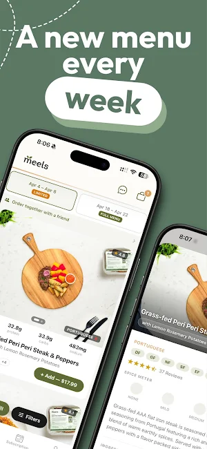 Meels: Chef-Prepared Meals Screenshot 1