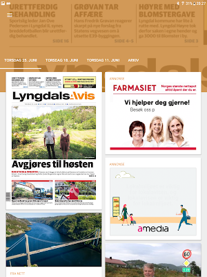 Lyngdals Avis eAvis Screenshot 0