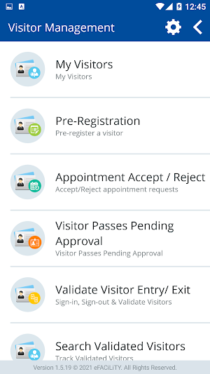 IndoSpace-eFACiLiTY® Facility Management App Screenshot 2