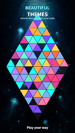 Triamond - Triangle Block Game Screenshot 3