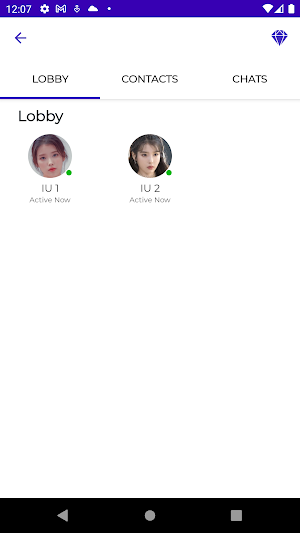 IU - Fake Chat & Video Call Screenshot 2