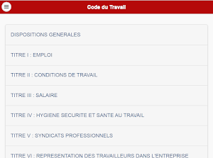 Code du Travail Ivoirien Screenshot 2