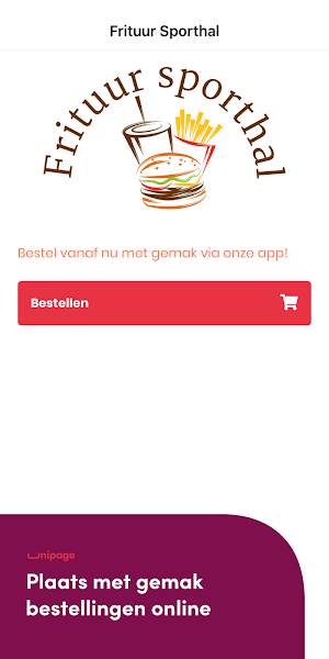 Frituur sporthal Screenshot 0