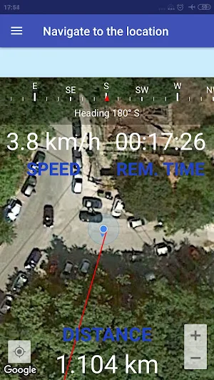 GPS Hiking Tracker Screenshot 2