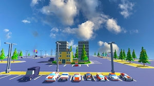Vice Citi 3D Police Car Chase Screenshot 0