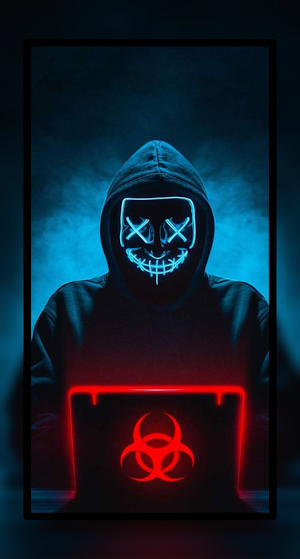 Anonymous Hacker Wallpaper HD Screenshot 3