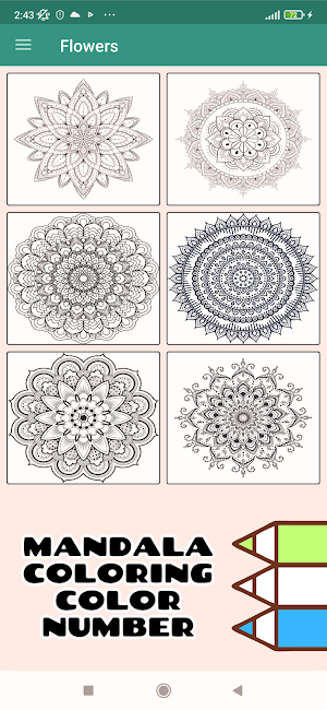 Mandala art - pencil drawing Screenshot 0
