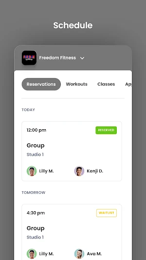 Freedom Fitness Screenshot 2