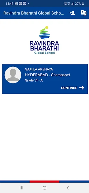 RBG Schools Parent Portal Screenshot 2