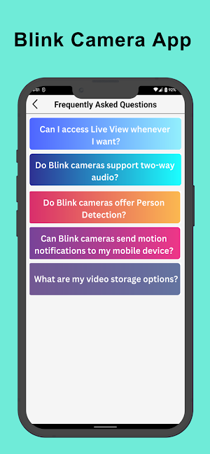 Blink Camera Screenshot 3