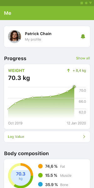 Motive8 Wellbeing & Fitness Screenshot 2