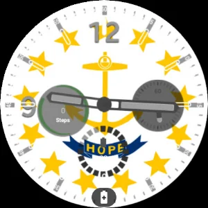 Rhode Island Flag Watchface Screenshot 1