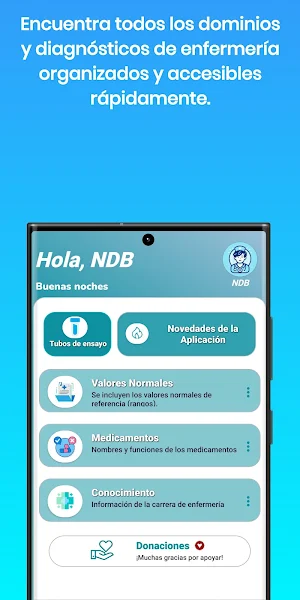 Nanda de bolsillo - Enfermería Screenshot 0