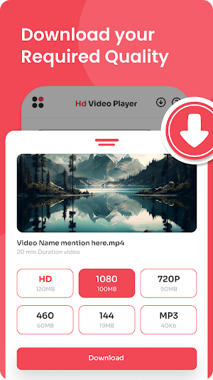 All Video Downloader HD App Screenshot 2