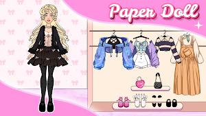 Fashion Paper Doll: Dress Up Screenshot 1