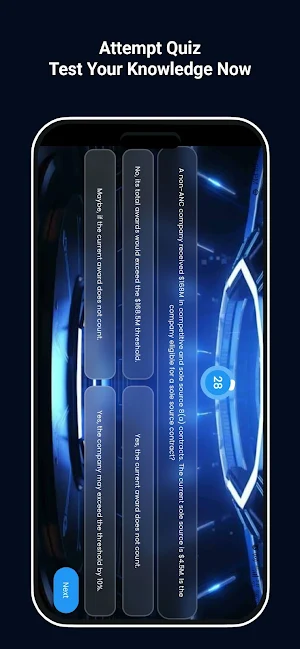 Source Selection Answer App Screenshot 2