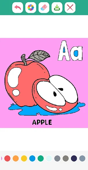Tropical Fruits Coloring Book Screenshot 0