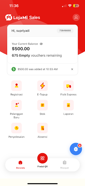 LojaMi Sales Screenshot 2