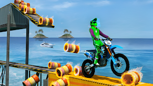 Ramp Bike Moto Stunt Racer Screenshot 2