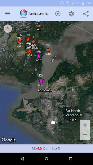 🚨 Earthquake Network - Realtime alerts Screenshot 0