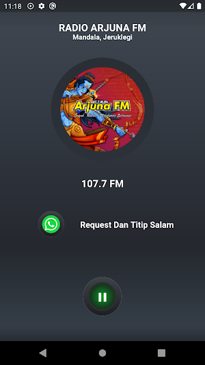 Radio Arjuna Jeruklegi Screenshot 2