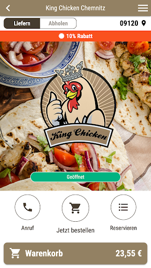 King Chicken Chemnitz Screenshot 0