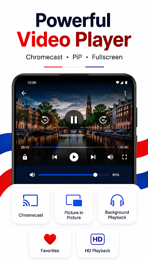 Netherlands TV - Live Channels Screenshot 1