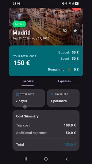 MyVacations Screenshot 3