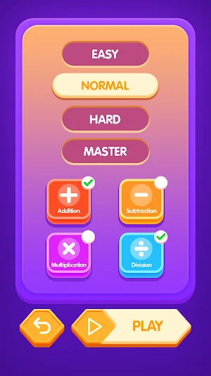 Math Duel Game - 2 players Screenshot 3