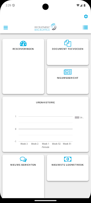 Recruitment Backoffice Screenshot 1