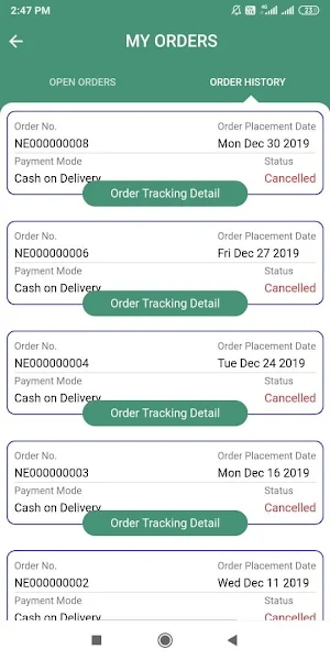 Reliance Gas Customer App Screenshot 3