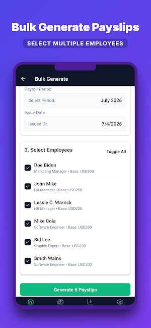 Payslip: Paystub & Salary Slip Screenshot 2