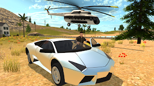 Helicopter Flying Simulator: Car Driving Screenshot 0