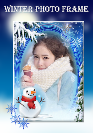 Winter Photo Frame Pic Frames Screenshot 1